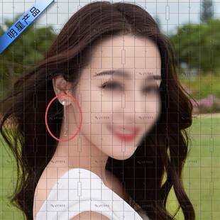 公诉同款迪丽热巴安旎成熟典雅钉坠耳环女气质复古珍珠流苏小众耳