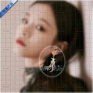 不讨好的勇气李庚希秀雅同款夸张流苏耳钉气质简约耳环百搭耳坠