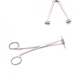 Трубка из нержавеющей стали, пирсинг в нос, пирсинг для языка с перфорацией