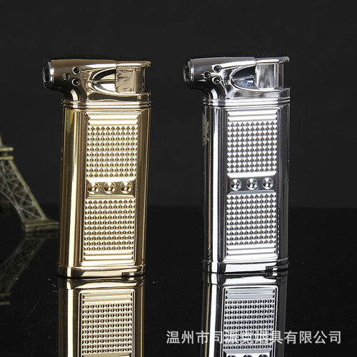 司派克SPUNK金属烟斗专用侧面火带工具个性礼订制LOGO创意打火机