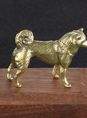 跨境新款做旧实心铜十二生肖复古