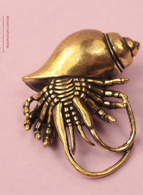 龙年客厅纪念品铜轻奢风