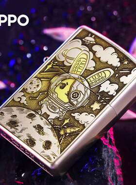 zippo煤油打火机官正品美国芝宝银色锻砂刻未来战士机械月亮兔子
