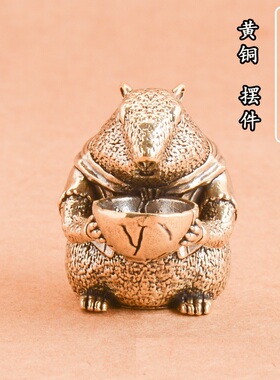 纯黄铜复古法手工匠作旧典藏国风