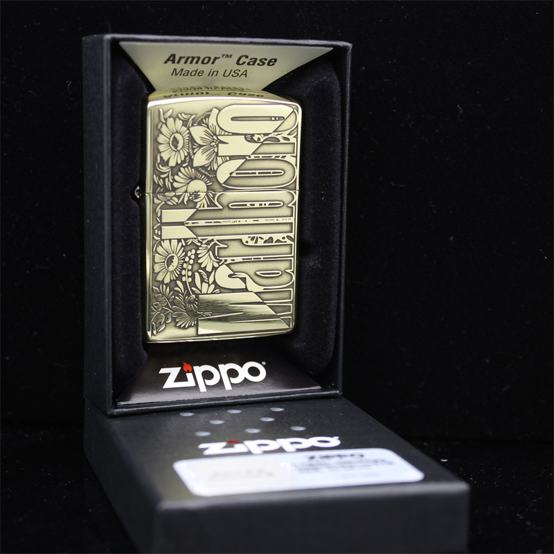 官正品ZIPPO芝宝美国原版防风