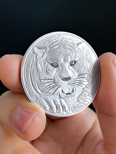 纯手工匠复古法作旧收典藏礼纪念硬币章虎年生肖幸运金币新年好彩