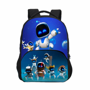 宇宙机器人小学生双肩包多功能护脊减负儿童背包小朋友三年级书包