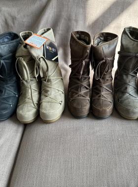 Moonboot意大利防滑雪地靴南方小土豆哈尔滨二棉鞋绑带瑕疵