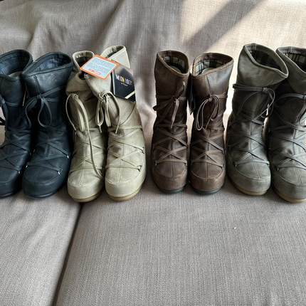 Moonboot意大利防滑雪地靴南方小土豆哈尔滨二棉鞋绑带瑕疵