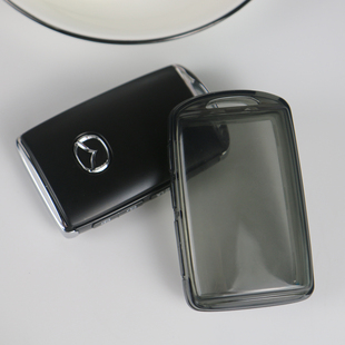 马自达钥匙套3昂克赛拉cx5/cx4/CX30/CX50保护包壳扣男女遥控透明