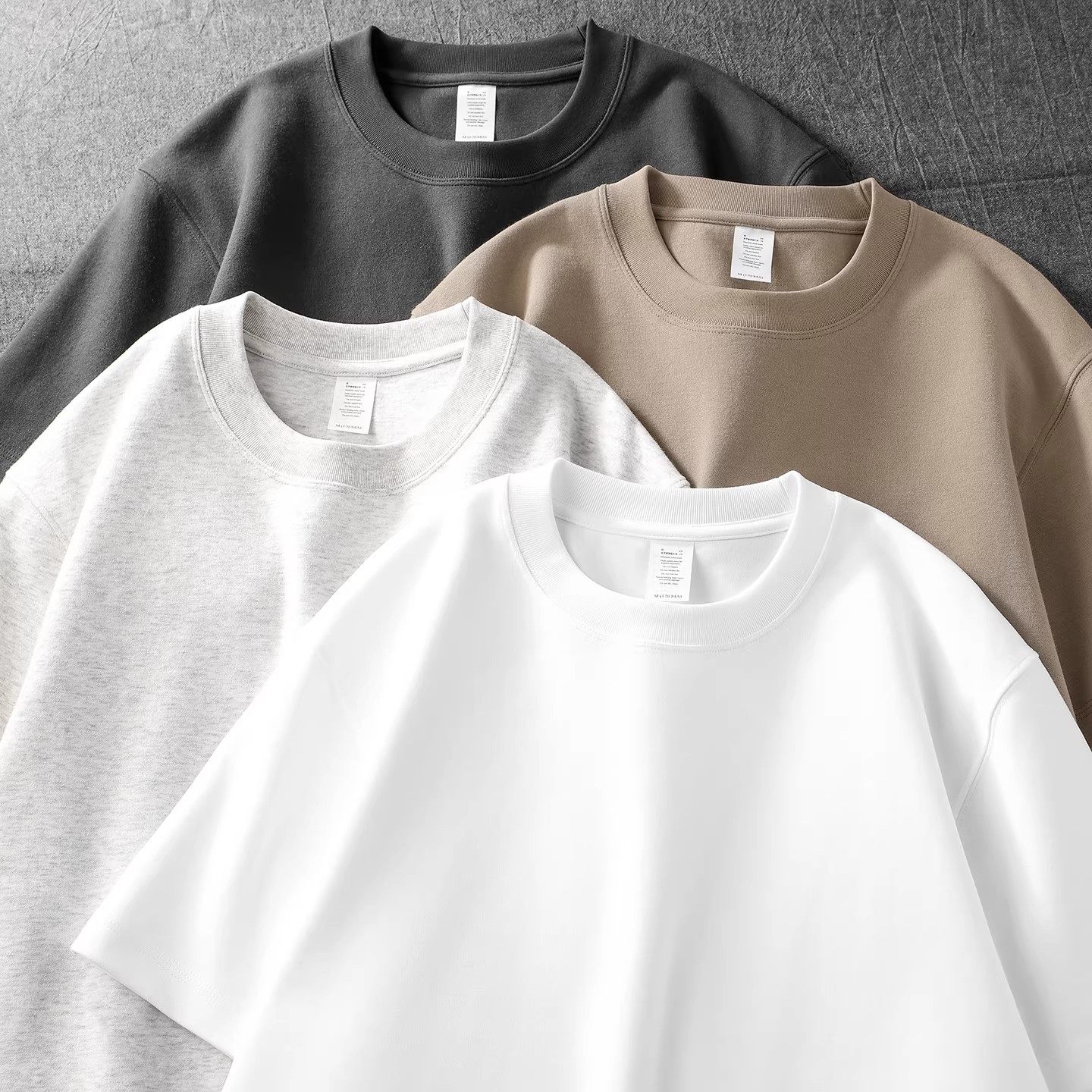 只做新疆棉！400g重磅纯棉圆领短袖t恤夏季宽松内搭打底衫男女款,男装,T恤,淘宝优惠券,粉丝福利购,淘宝优惠卷