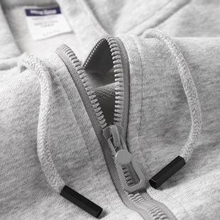 秋冬宽松休闲开衫 420G重磅连帽拉链卫衣男女款 外套 色系 百搭经典