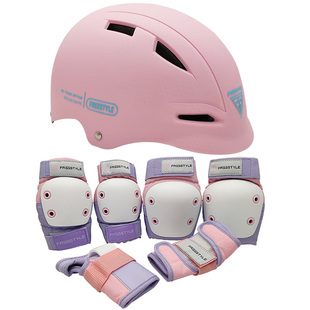 费斯儿童专业轮滑鞋护具头盔套装溜冰旱冰滑板平衡车护膝护肘护手