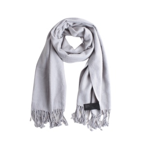 妞妞家秋冬款女士羊毛宽版TH流苏羊毛简约长款围巾披肩6666