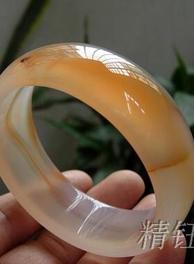 加宽加厚纯天然原色手镯送妈妈