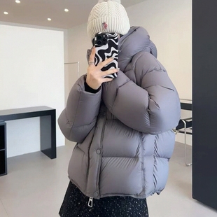 棉袄女款2025新款时尚宽松冬季加厚棉衣外套洋气袄子短款羽绒棉服