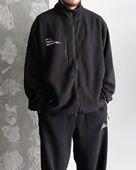 运动休闲宽松版 FCRB 夹克外套 JERSEY LINER POLARTEC SHEARLING