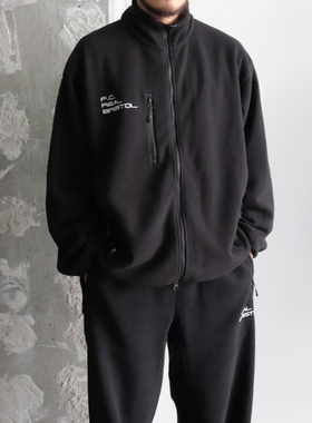 FCRB POLARTEC SHEARLING JERSEY LINER 运动休闲宽松版夹克外套