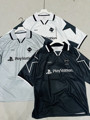 Fcrb×PlayStation合作款 24新款 男女同款宽松版运动休闲T恤