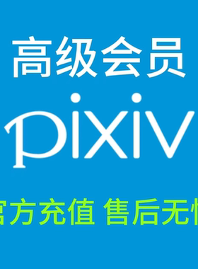 pixiv 高级会员 p站 代充 二次元插画图片