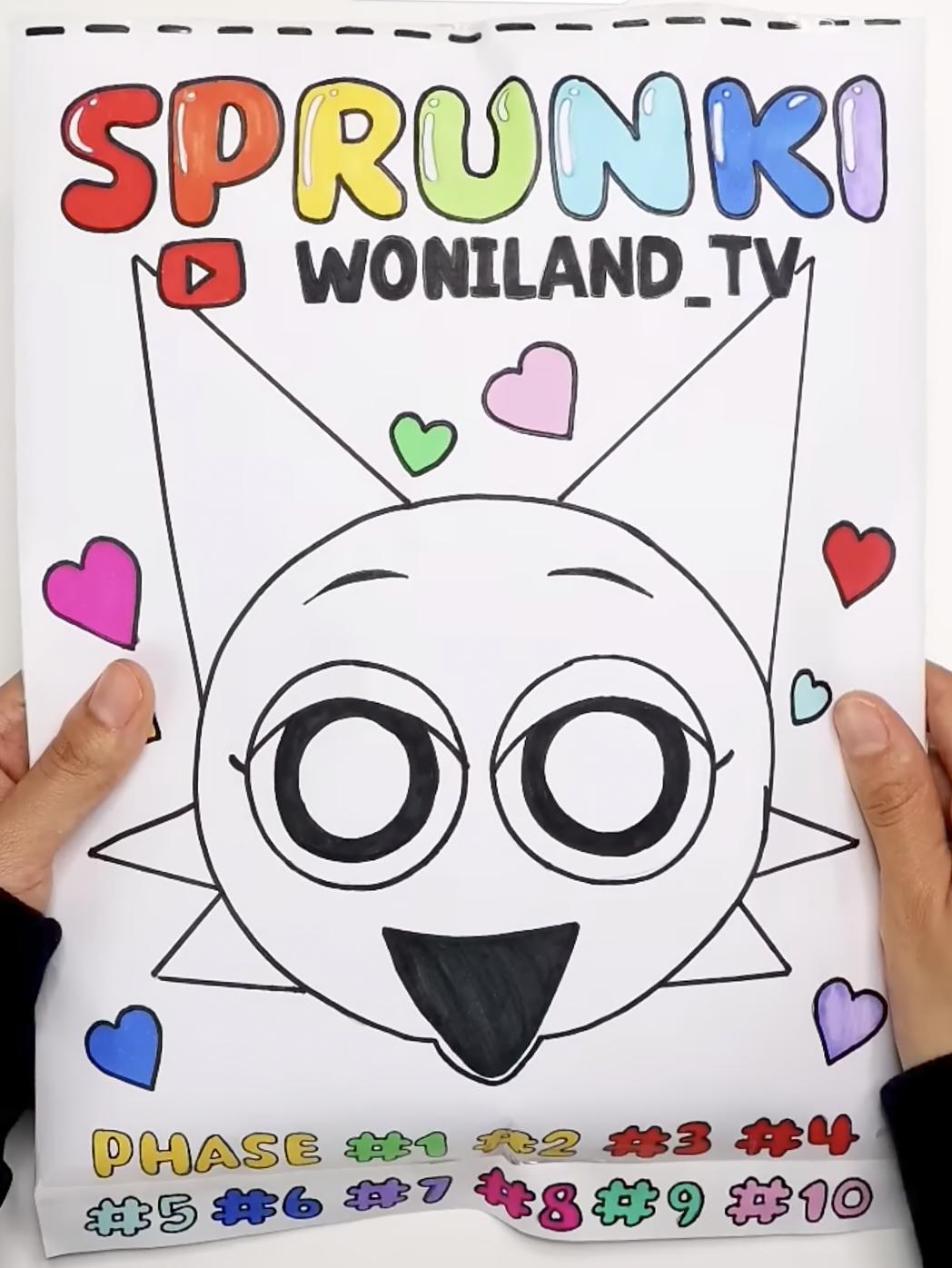 自制节奏盒子sprunki十阶玩偶换装盲袋女孩换装玩具手工diy材料包