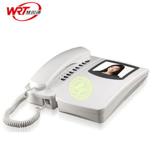 WRT可视对讲门铃J款 CD4 R1系列室内分机JZS BD4 210B 慧锐通