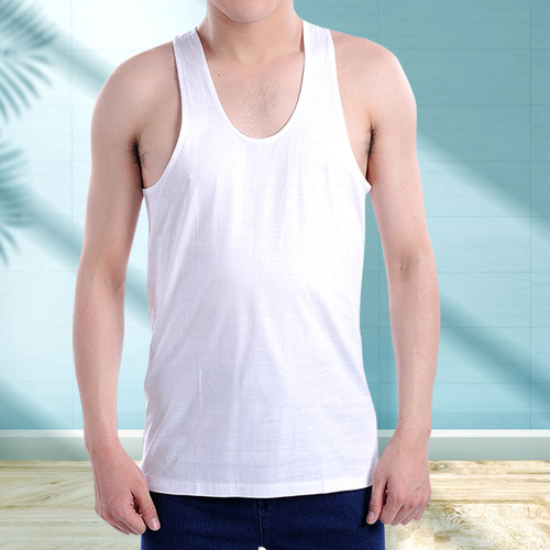 打底无袖中年大码加肥纯棉背心