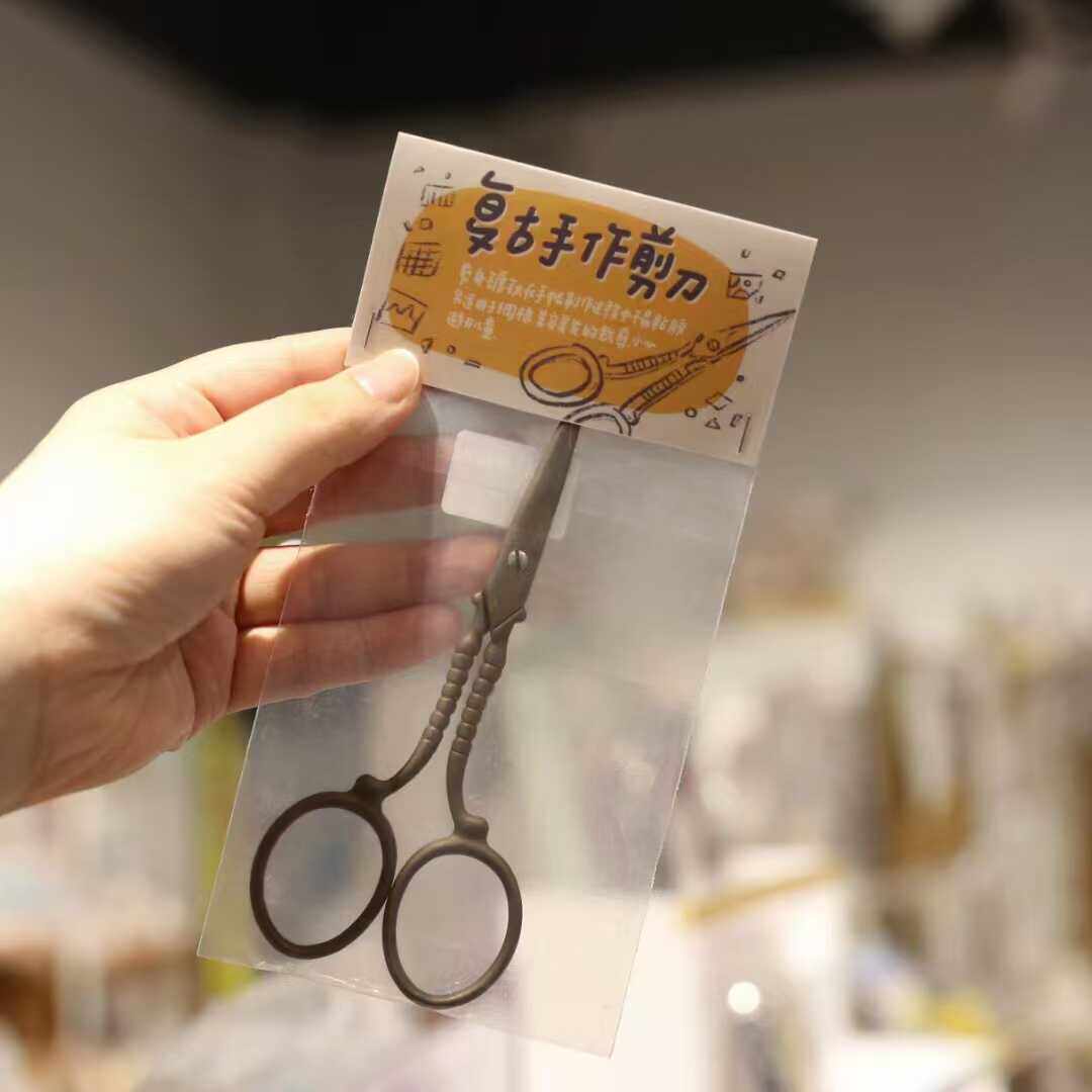 紙屋精选-复古手作剪刀 手工工具裁缝绣花diy手帐文具摆拍轻复古图片