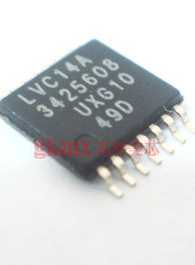 IC集成电路74LVC14A LC14A TSSOP14逻辑六角施密特英伟 2元/PCS