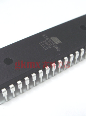 高科美芯 单片机AT89C55WD-24PU  DIP40 8位微控制器 39元/PCS