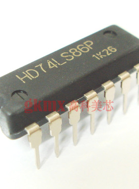 高科美芯 IC集成电路HD74LS86P DIP14逻辑芯片四路2输入3.5元/pcs