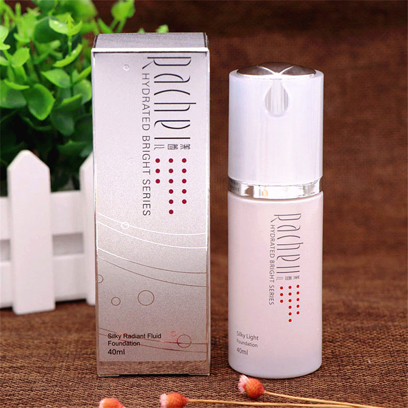 莱茜儿水活力透亮焕彩粉底液丝滑轻盈粉底液40ml提亮肤色遮瑕上妆