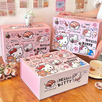 寿司Kitty磁吸礼盒生日礼物礼品盒高级感空盒子礼品包装盒礼品袋