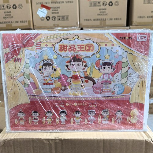 正版52TOYS不二家甜品王国系列盲盒潮玩可爱公仔周边玩具手办礼物