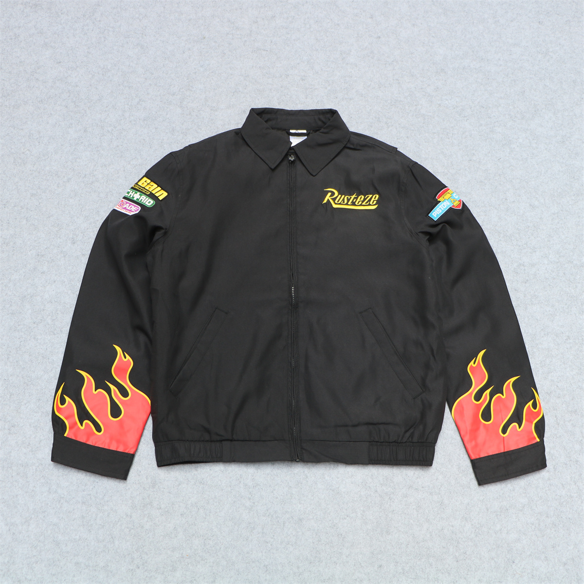 春秋休闲时尚运动夹克衫上衣外套