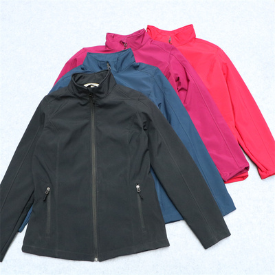 女防风防水冲锋衣春秋一体绒外套