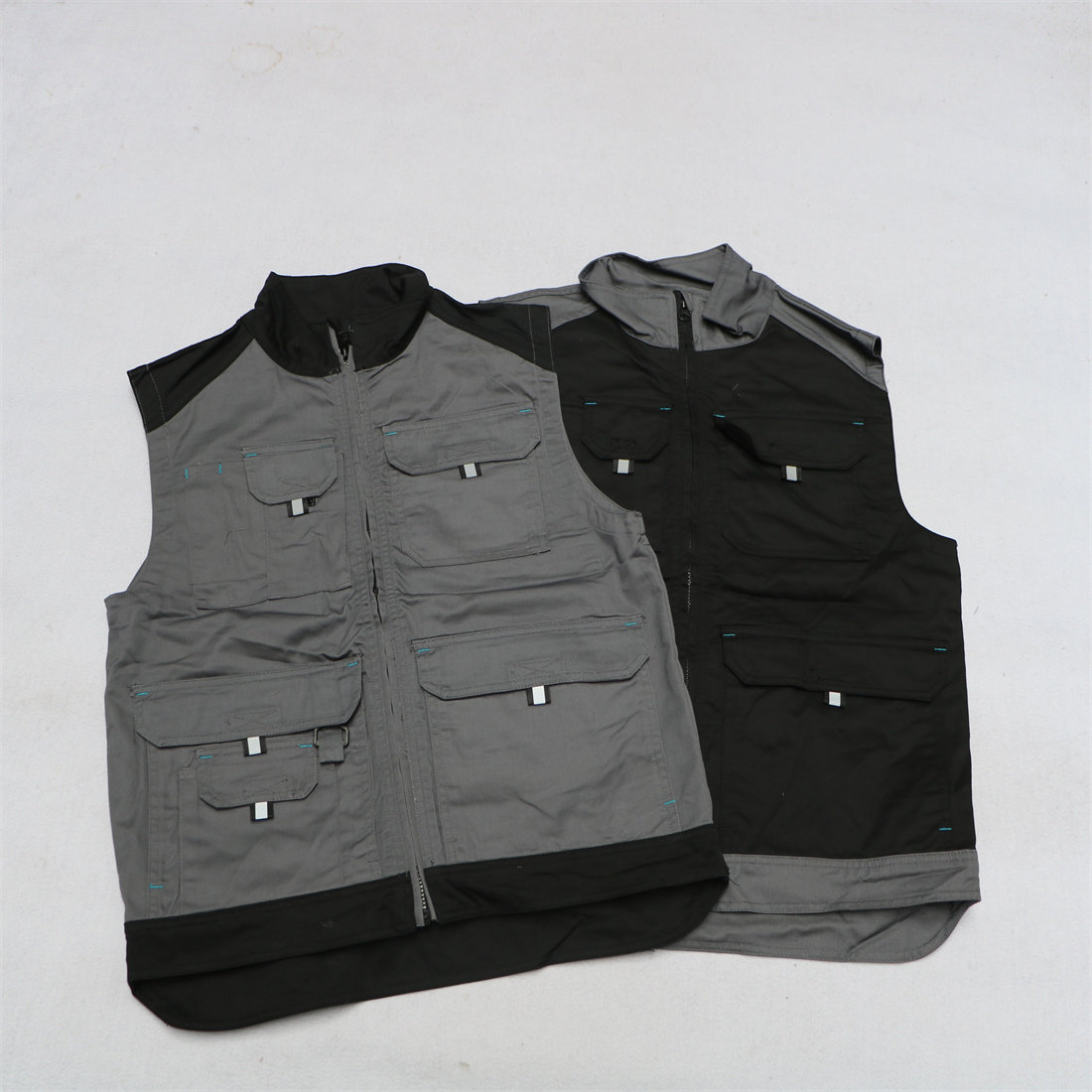 外贸春秋季男士多袋工装马夹多兜立领坎肩大码休闲钓鱼马甲外套,男装,常规马甲,淘宝优惠券,粉丝福利购,淘宝优惠卷