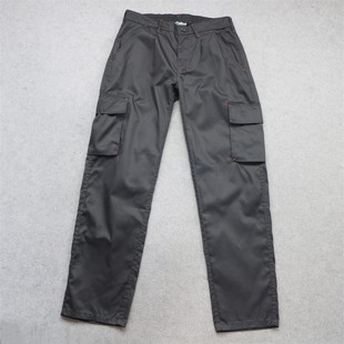 松紧腰宽松大码 裤 直筒滑板裤 休闲裤 外贸春秋季 工作裤 男女多兜工装