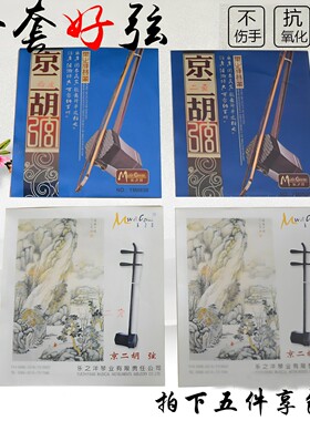 胡琴内外弦全套京二胡西皮二黄
