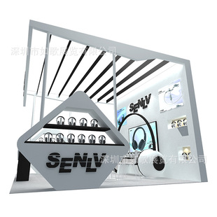 泰国光地展位布置 展台展会展览设计搭建 木结构展台制作搭建工厂