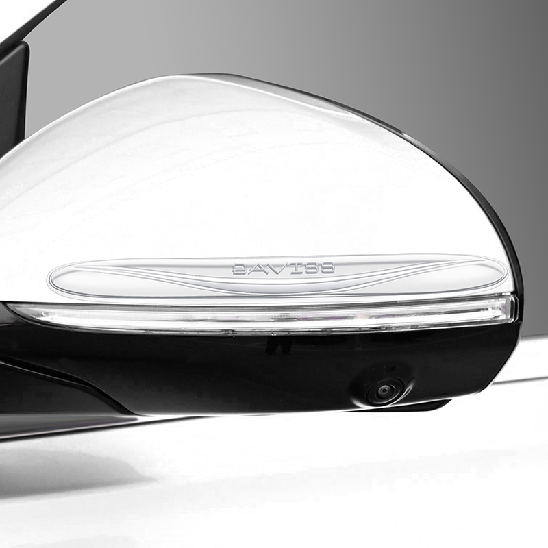 奔铂者反光镜防撞车贴