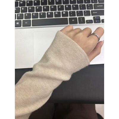 长袖针织纯色打底衫毛衣内搭秋冬