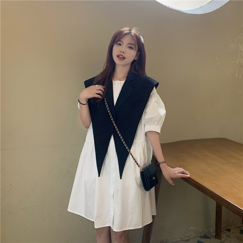 女装外搭加分神器西服三角披肩