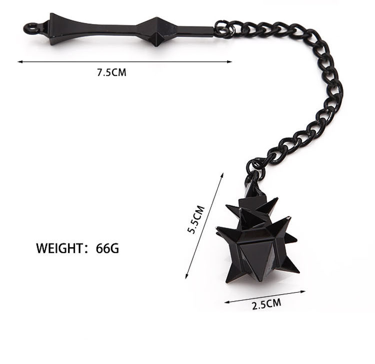 撸啊撸lol武器模型凌冬之怒死亡骑士流星锤合金兵器模型