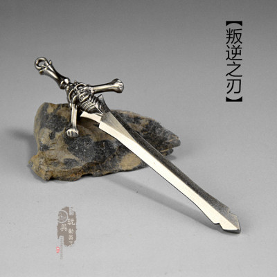 微缩鬼泣但丁兵人装备武器模型