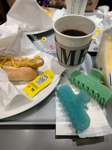 JolieJuly韩国正品 Frence品牌绿色系大发量醋酸发抓发饰