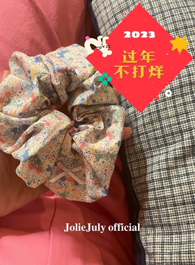 JolieJuly韩国代购 童趣蝴蝶结色彩弹力大肠发圈头绳