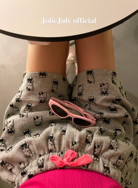 JolieJuly韩国定制新品 HelloKitty松紧腰可爱运动休闲短裤