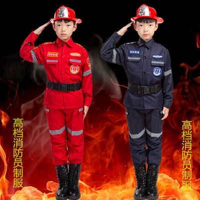 高档制服cosplay角色扮演消防员