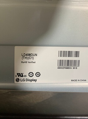 适用49寸拼接屏LD490DUN-THC4 THC1灯条49 V15 DRT 6916L-2237A